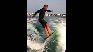 How to ollie in wake surf [upl. by Tobias859]