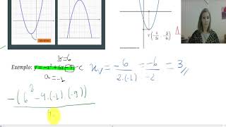 Coordenadas do vértice da parábola [upl. by Lyrak963]
