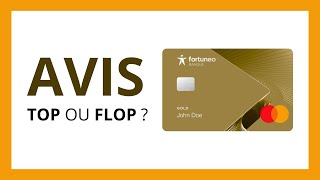 CARTE GOLD FORTUNEO  Test amp Avis en 2024 Avantages et Inconvénients de cette Carte Bancaire [upl. by Airel]