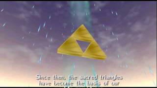 The Legend of Zelda Ocarina of Time  Creation Story [upl. by Stag680]