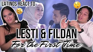 Latinos react to DANGDUT for the first time  Fildan and Lesti singing LIVE quotgerimis melanda hatiquot [upl. by Niple491]