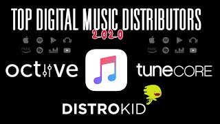 TOP DIGITAL MUSIC DISTRIBUTORS 💰 Octiive • DistroKid • Tunecore  Best Music Distribution [upl. by Cann]