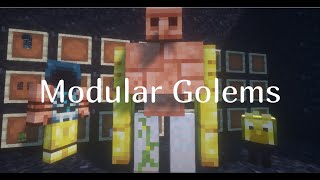 Modular Golems mod in Minecraft [upl. by Foster]