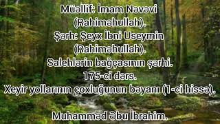 Salehlərin bağçasının şərhi 175ci dərs  Muhamməd Əbu İbrahim [upl. by Dinsdale]