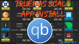 Truenas Scale App install QBittorrent [upl. by Chantalle157]