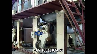 fourdrinier multicylinder highstrength corrugated paper machine [upl. by Atnauq]