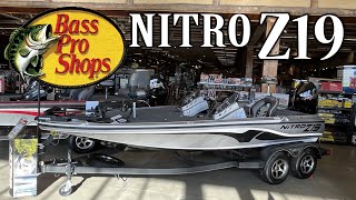 The NITRO Z19 is a Entry Level Bass Boat for Serious Tournament Fishing Lets Look [upl. by Aphra]