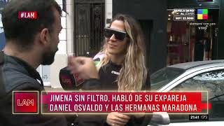 JIMENA BARÓN SIN FILTRO sobre DANIEL OSVALDO y GIANINNA MARADONA [upl. by Cormier]