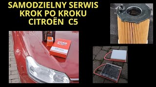 Jak samemu zrobić serwis Citroena C5 2011 16 HDI KROK po kroku [upl. by Nnair]