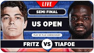 FRITZ vs TIAFOE ● US Open 2024 Semifinal ● LIVE Tennis Play by Play Stream [upl. by Erot]