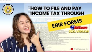 How to file income tax using eBIR Forms  Complete ITR filing guide 2022 tutorial [upl. by Huei]