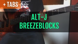 ∆ AltJ  Breezeblocks Bass Cover with TABS [upl. by Sheela]