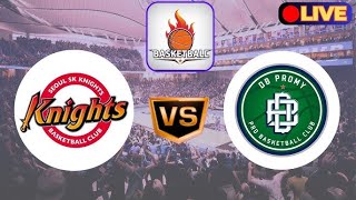 🔴LIVE  Wonju DB Vs Seoul Knights  KBL Cup Live Basketball Match Today [upl. by Buchalter]