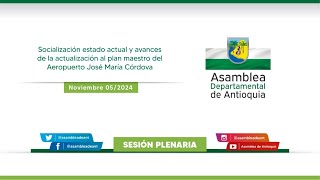 Sesión Ordinaria N° 17 de Noviembre 05 de 2024 Tercer periodo de Sesiones Ordinarias [upl. by Aspa]