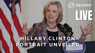 LIVE Antony Blinken speaks at portrait unveiling of Hillary Clinton [upl. by Anibas]