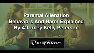 Parental Alienation  Part 1 of 3 Behaviors of alienating parent alienated child amp harm caused [upl. by Zachar616]