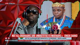 NOT ALL GHANAIANS ARE UNGRATEFUL TO NIGERIANS  ENOCK DARKO Ghanaian Nollywood [upl. by Skip]