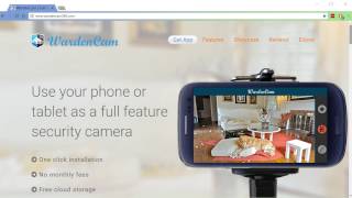 Wardencam App review home security system Cloud recording and no monthly fees [upl. by Gonsalve98]