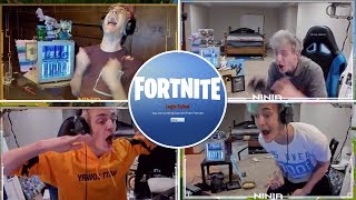 NINJA FORTNITE RAGE COMPILATION [upl. by Ehtnax787]