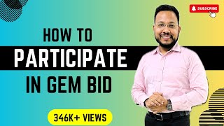 How to Participate GeM Bid  GeM Bid Participation  GeM Tender Participate  Bid Participate on GeM [upl. by Crespi925]