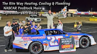 The RiteWay Heating Cooling amp Plumbing ProStock Main At Tucson Speedway September 28th 2024 [upl. by Fennie547]