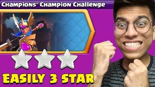 easiest way to 3 star Champions Champion Challenge Clash of Clans [upl. by Natsyrk]