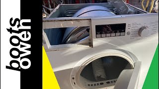 Cleaning and testing a bosch vented tumble dryer [upl. by Ellehcrad149]