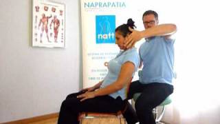 Ejercicio cervical Estiramiento de los suboccipitales [upl. by Ennovaj49]