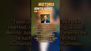 Biografía de Benito Juárez parte 1 21demarzo benitojuárez [upl. by Ruggiero]