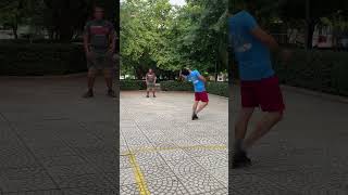 Amazing Scorpion Shuttlecock Kicking Style by Master 3 shuttlecock shorts short shortsvideo [upl. by Fernanda]