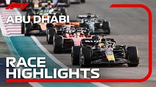 Race Highlights  2023 Abu Dhabi Grand Prix [upl. by Nedlog]