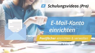 Schulungsvideo Pro  EMail Konto einrichten  onOffice [upl. by Aniehs]