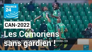 CAN2022  Cameroun  Comores  les Comoriens nont plus de gardien  • FRANCE 24 [upl. by Namrac809]