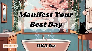 LoFi to Manifest the Day You Want  963hertz LoFi  Start Your Best Day [upl. by Ellehcil]