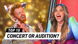 They turned their Blind Audition into a CONCERT on The Voice [upl. by Wichern644]