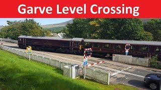 Garve Level Crossing  Kyle of Lochalsh Line  Garve Highland [upl. by Martineau528]