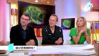 Qui a tué Néandertal   C l’hebdo  07042018 [upl. by Nnaihs849]