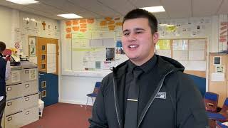 St Marks West Essex School students in Harlow learn key interview skills [upl. by Llyrad936]