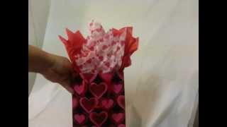 How to Put Tissue in a Gift Bag [upl. by Kwok]