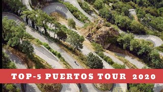 LOS PUERTOS MÁS DUROS DEL TOUR DE FRANCIA 2020 [upl. by Gere453]