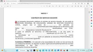 Como llenar los anexos para contrato docente 2023 [upl. by Enneles]