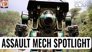 Meet the ASSAULT MECHS of Mechwarrior 5 Clans [upl. by Nuawaj672]