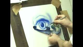 Basic airbrush skills [upl. by Retsek]