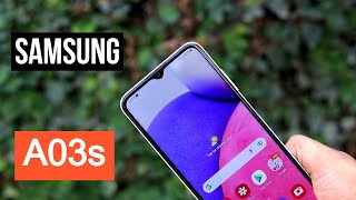 SAMSUNG GALAXY A03s UNBOXING amp QUICK REVIEW [upl. by Song]