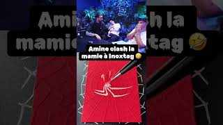 Amine est fou 😂😂😂 aminematue inoxtag clips [upl. by Nailimixam518]