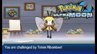 Pokemon Ultra Moon  Totem Ribombee [upl. by Ahseniuq436]