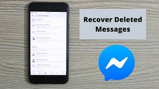 How to Recover Deleted Messages on Messenger Update  Retrieve Deleted Messages [upl. by Sterner]