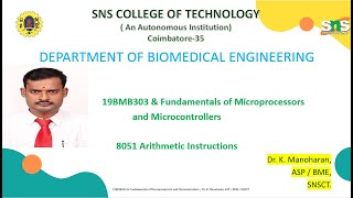 8051 Arithmetic Instructions [upl. by Ornas]