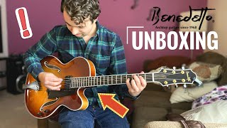 I Got A NEW Guitar Unboxing Video [upl. by Ahsirtal46]