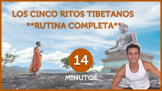 🙌 Los cinco RITOS tibetanos✅ Practica estos cinco ejercicios y REJUVENECE tu cuerpoRUTINA COMPLETA [upl. by Divod]